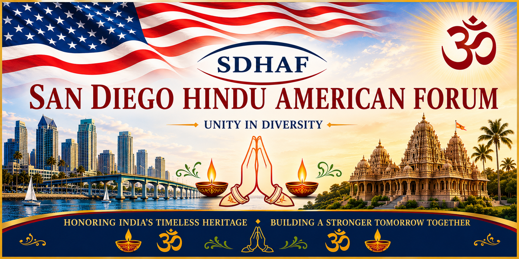 San Diego Hindu American Forum — celebrating heritage, culture, community, and shared civic values in Greater San Diego